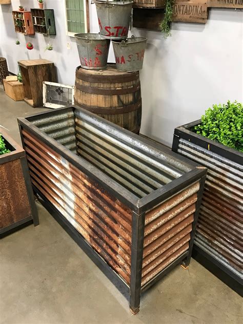 metal box planter|metal planter boxes near me.